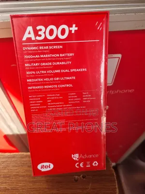 New Itel A300+ 64 GB Blue
