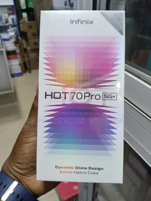 New Infinix Hot 70 Pro 256 GB White