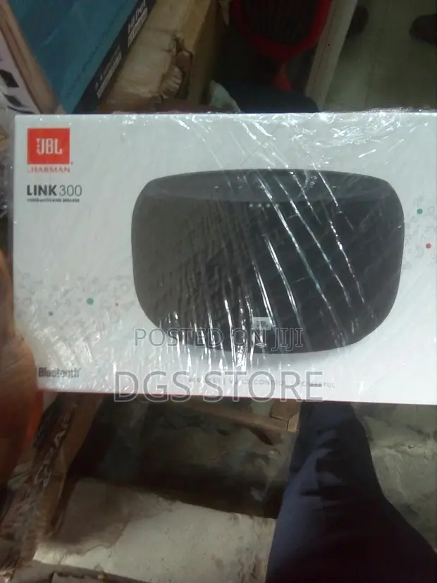 JBL Link 300 Voice Activated Speaker in Ikeja Audio Music