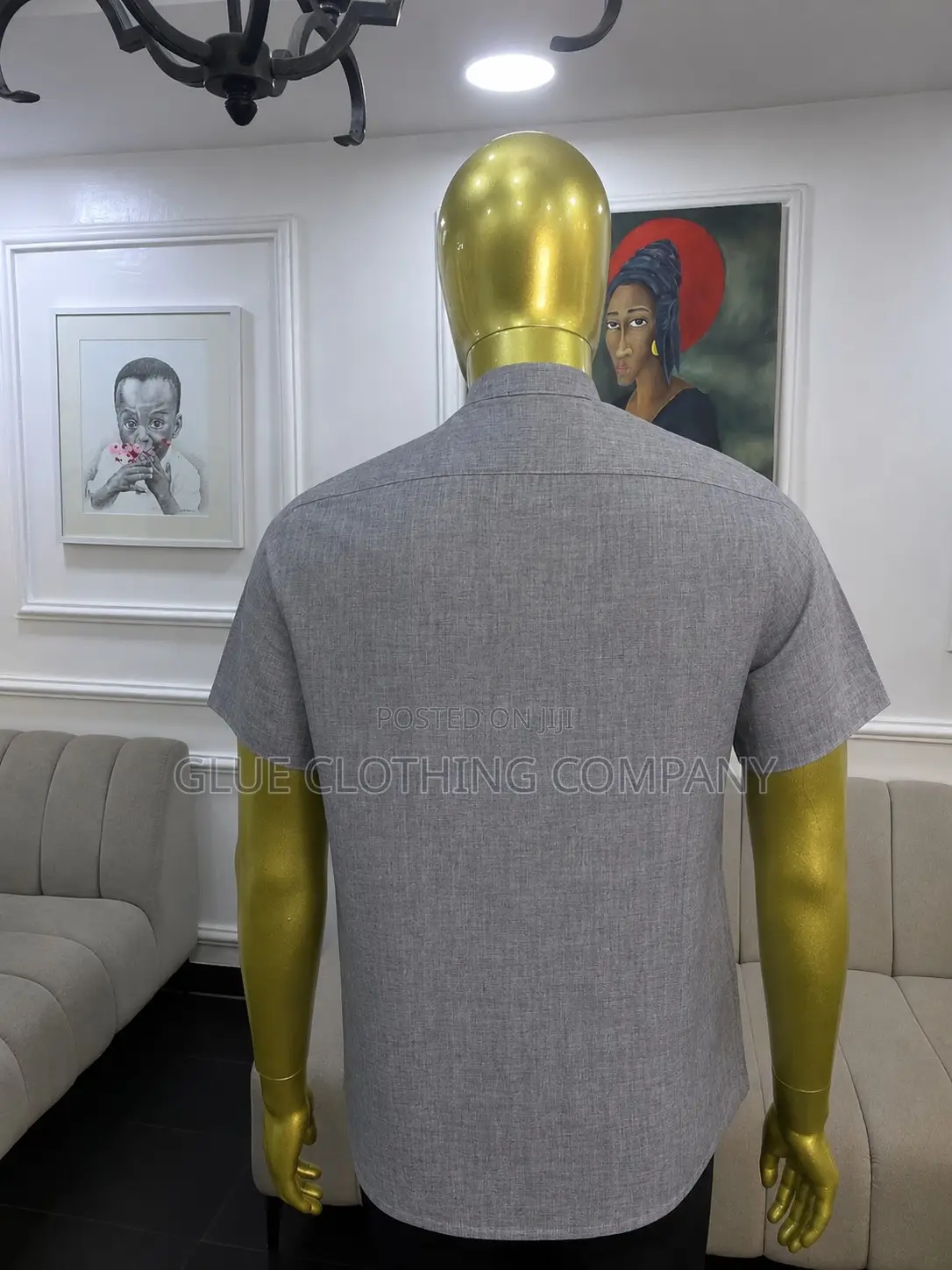 Light Grey Elan Shirt