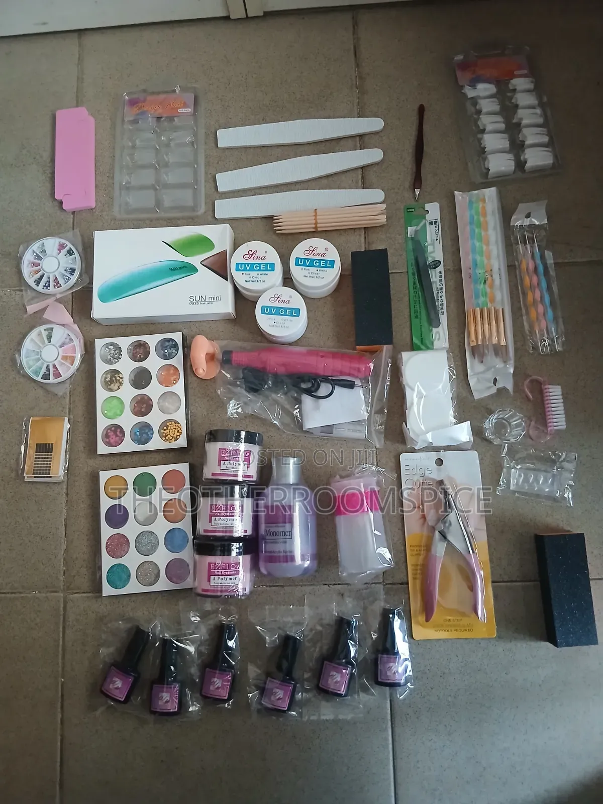 Beginner Acrylic Nail Set Manicure With Electric Drill