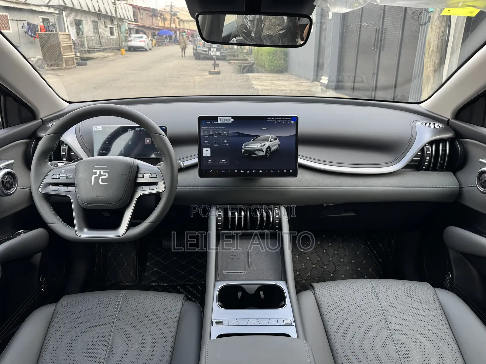 New BYD Yuan Plus 2025 Gray