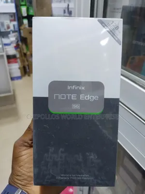 New Infinix Note Edge 128 GB Black