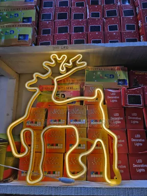 LED Reindeer Motif Light for Xmas Decor