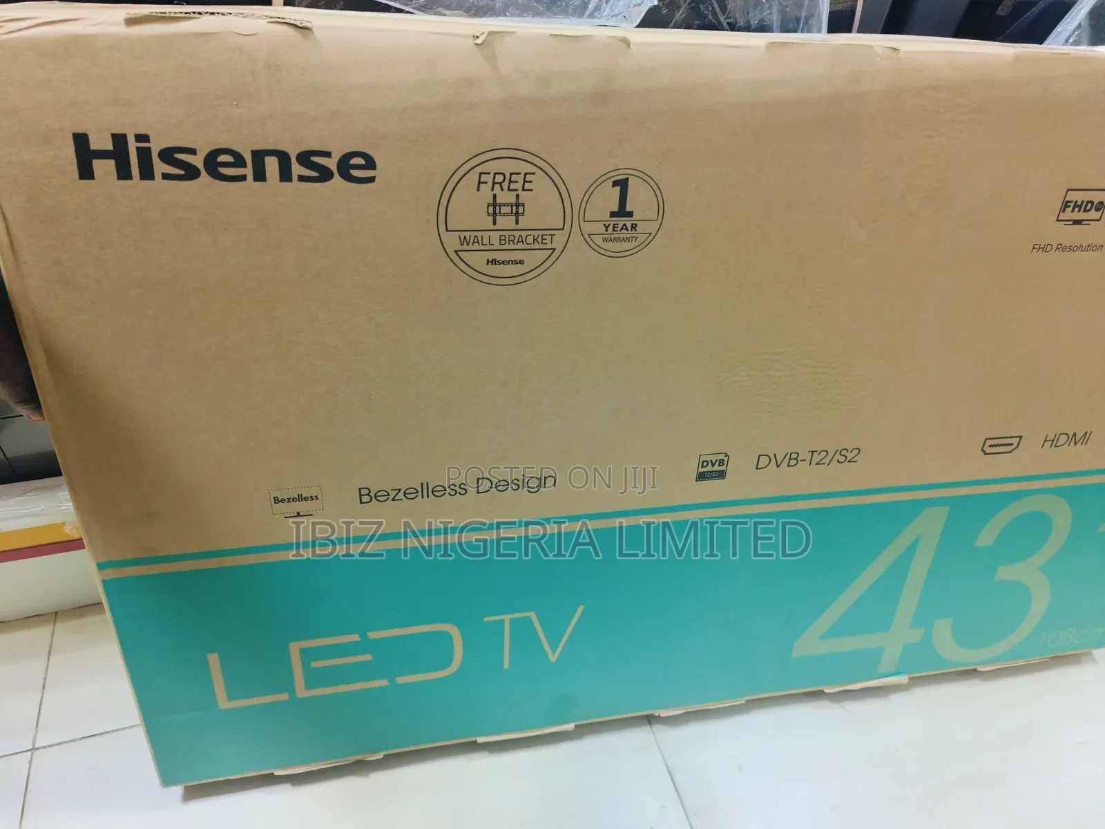 Hisense 43" TV (Non-Smart)