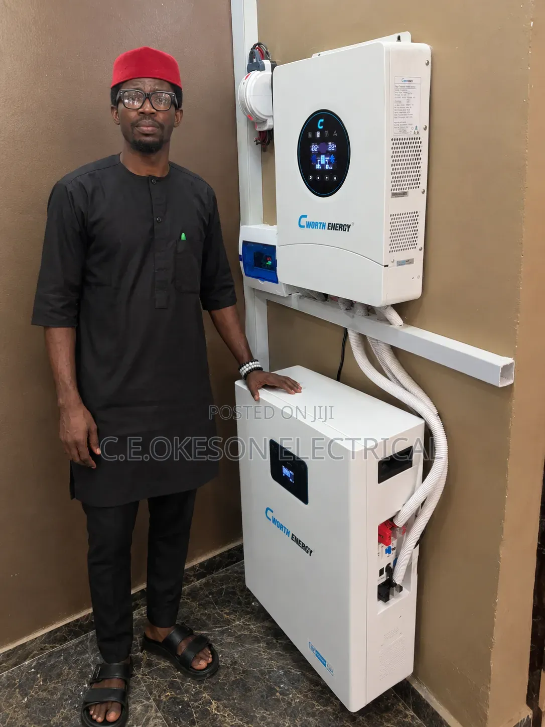 Cworth 5kwh and 6kva Setup Full Package With Installation