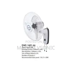 Duravolt 16 Inches DC Wall Fan