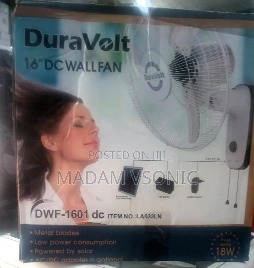 Duravolt 16 Inches DC Wall Fan