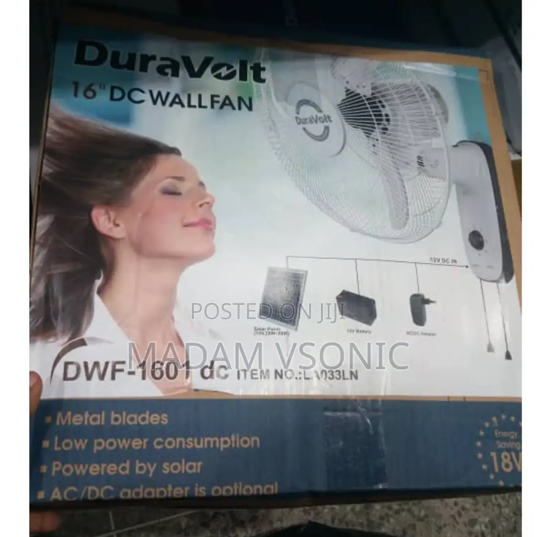 Duravolt 16 Inches DC Wall Fan