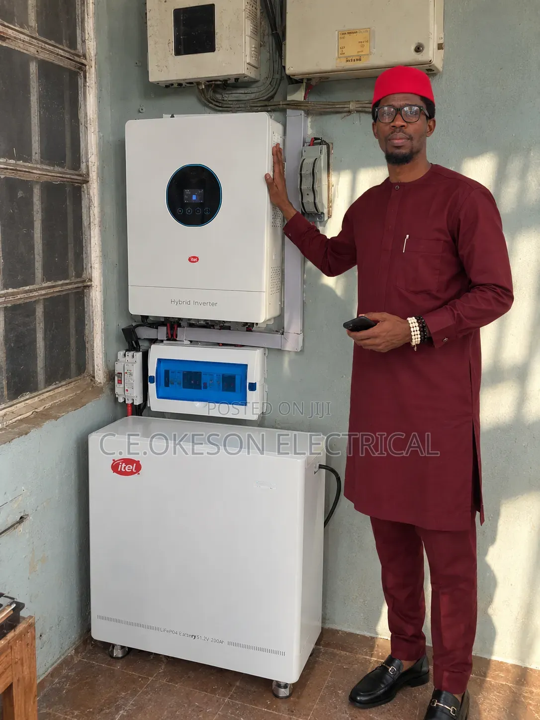 Itel 10kwh and 6kva Setup Full Package With Installation