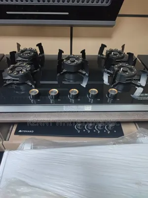 Yohako Cabinet Gas Cooker 5burner All Gas