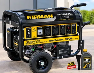 Firman FPG4800E2 5.5kVA Petrol Generator – Electric Start