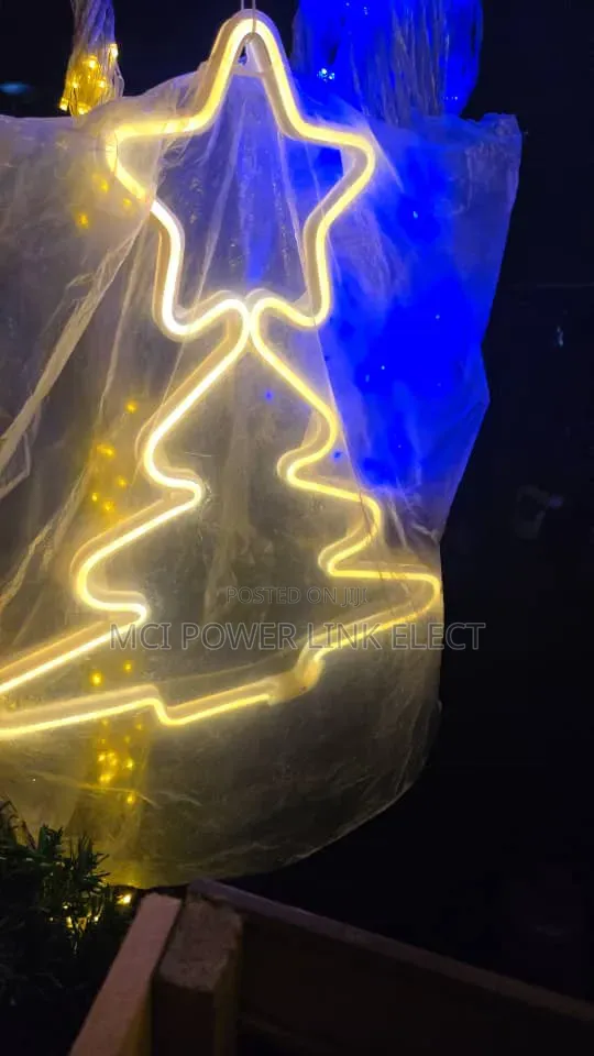Christmas Tree Neon Light Warm White