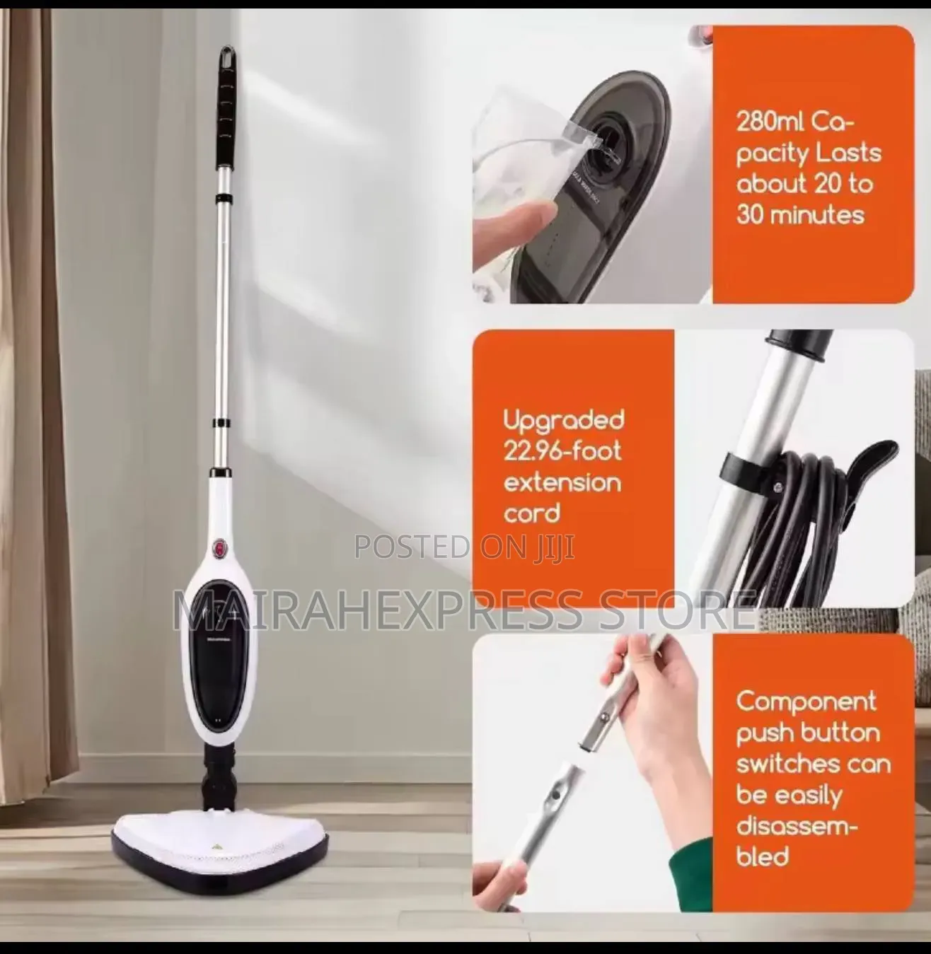 Handheld High-Temperature Steam Mop T461