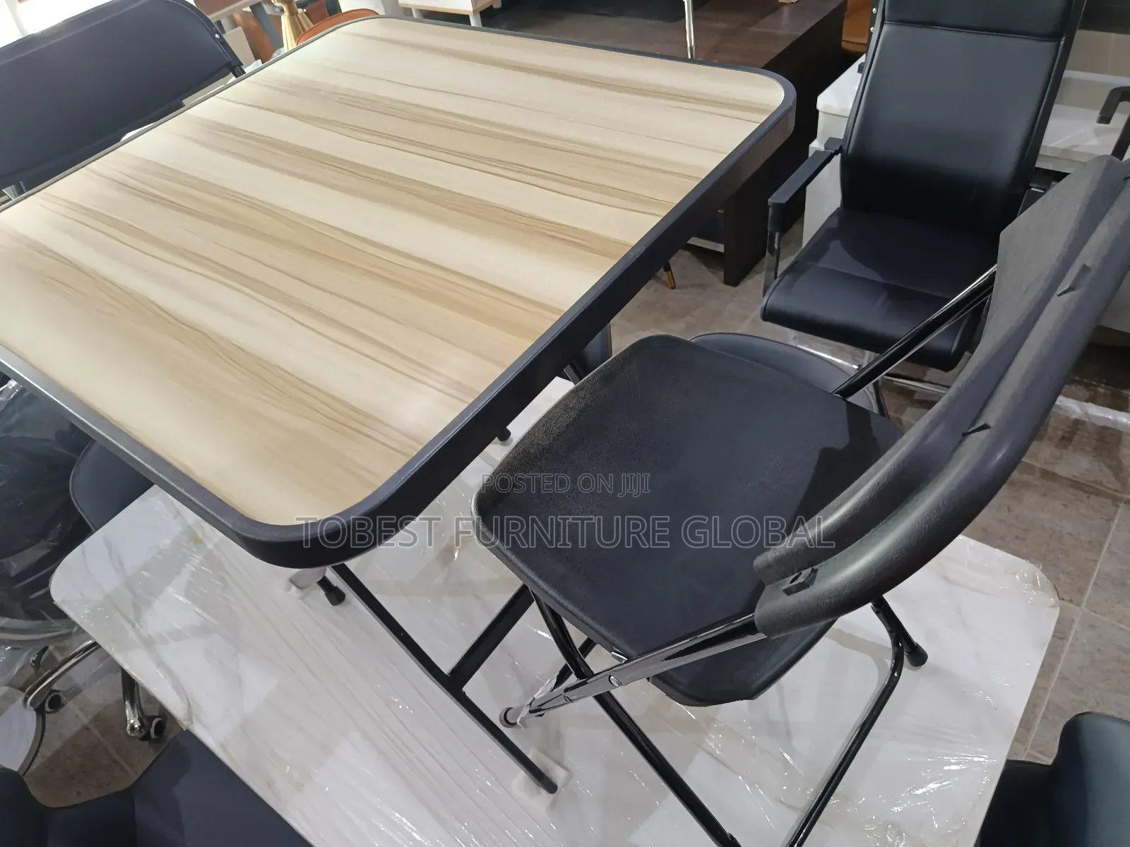 2-Seater Foldable Table & Chair Set
