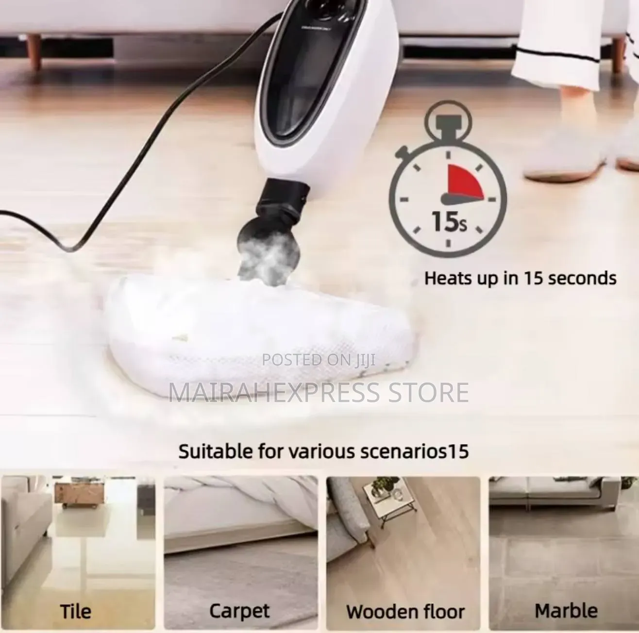 Handheld High-Temperature Steam Mop T461