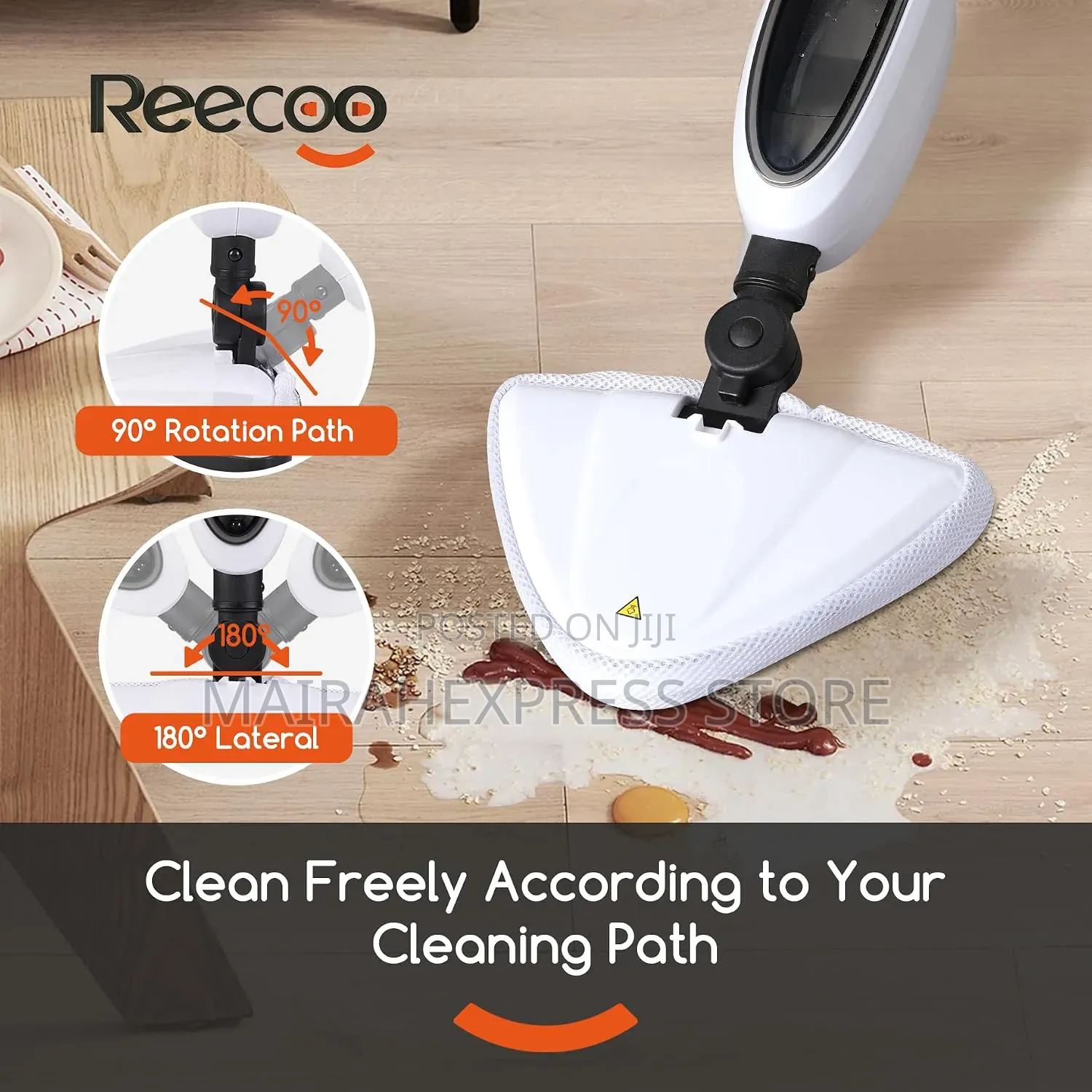 Handheld High-Temperature Steam Mop T461