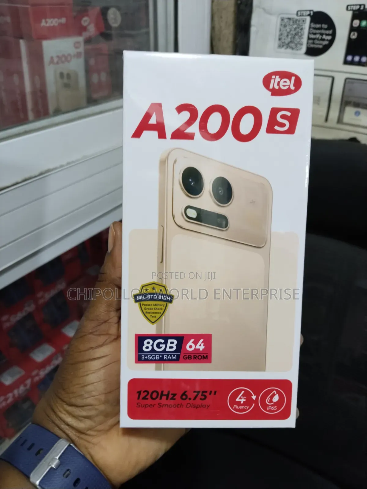 New Itel A200 64 GB Gray