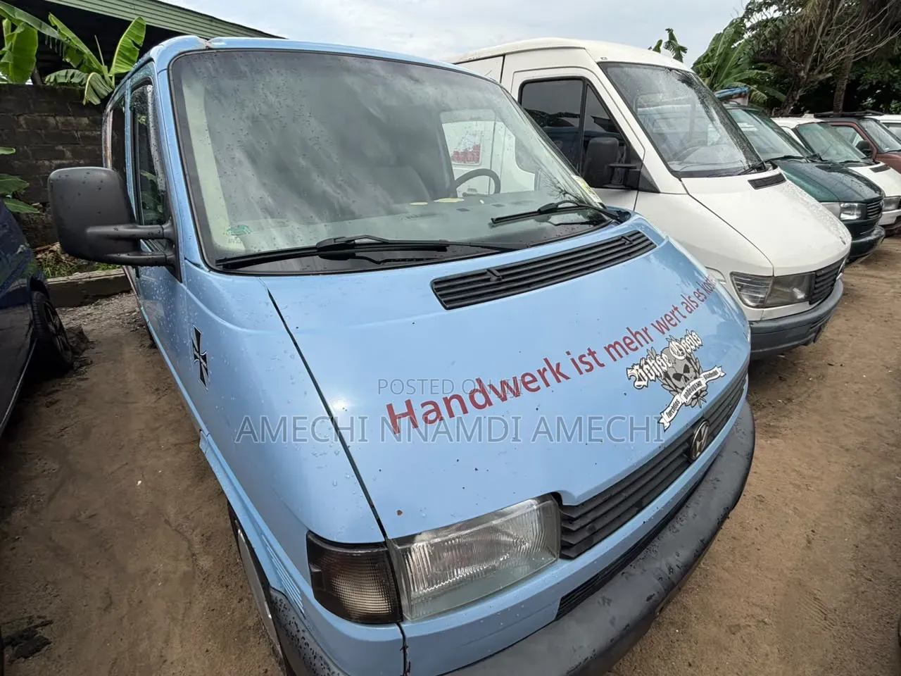 Volkswagen Transporter 2003 Blue