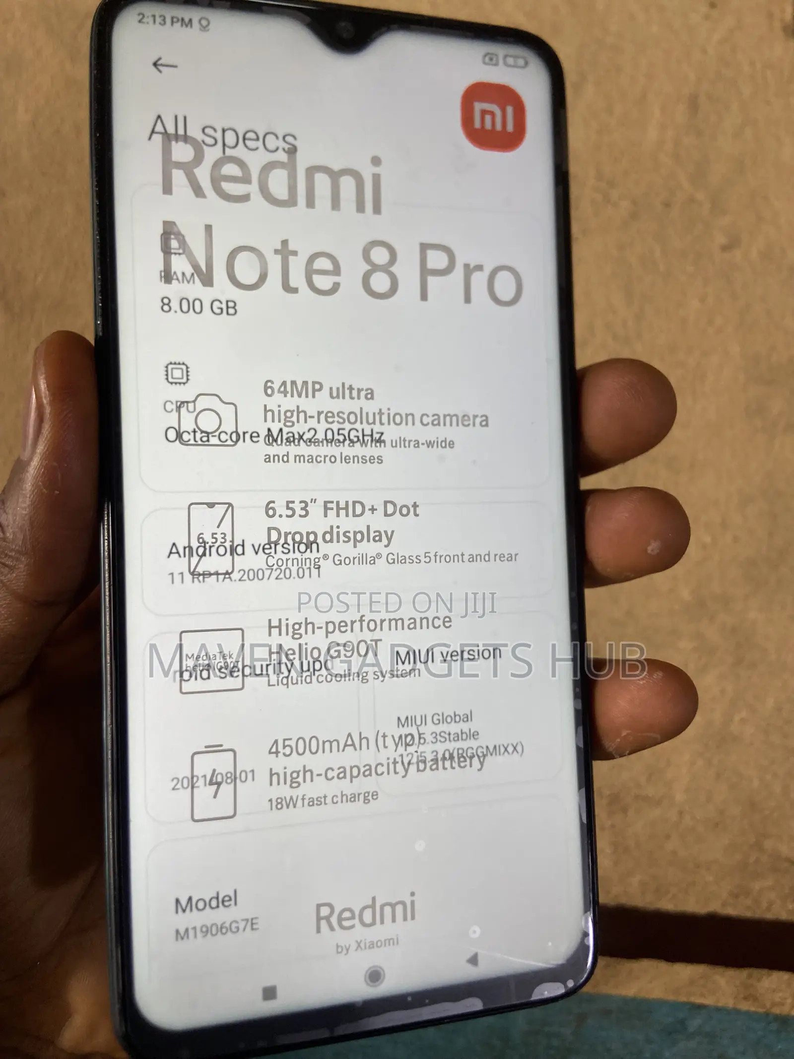 Xiaomi Redmi Note 8 Pro 128 GB Green