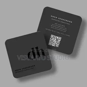 Unique Shape Business Cards in Nigeria | Custom Die-Cut Business Card
