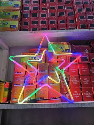 Christmas Star Neon LED Light Multicolour