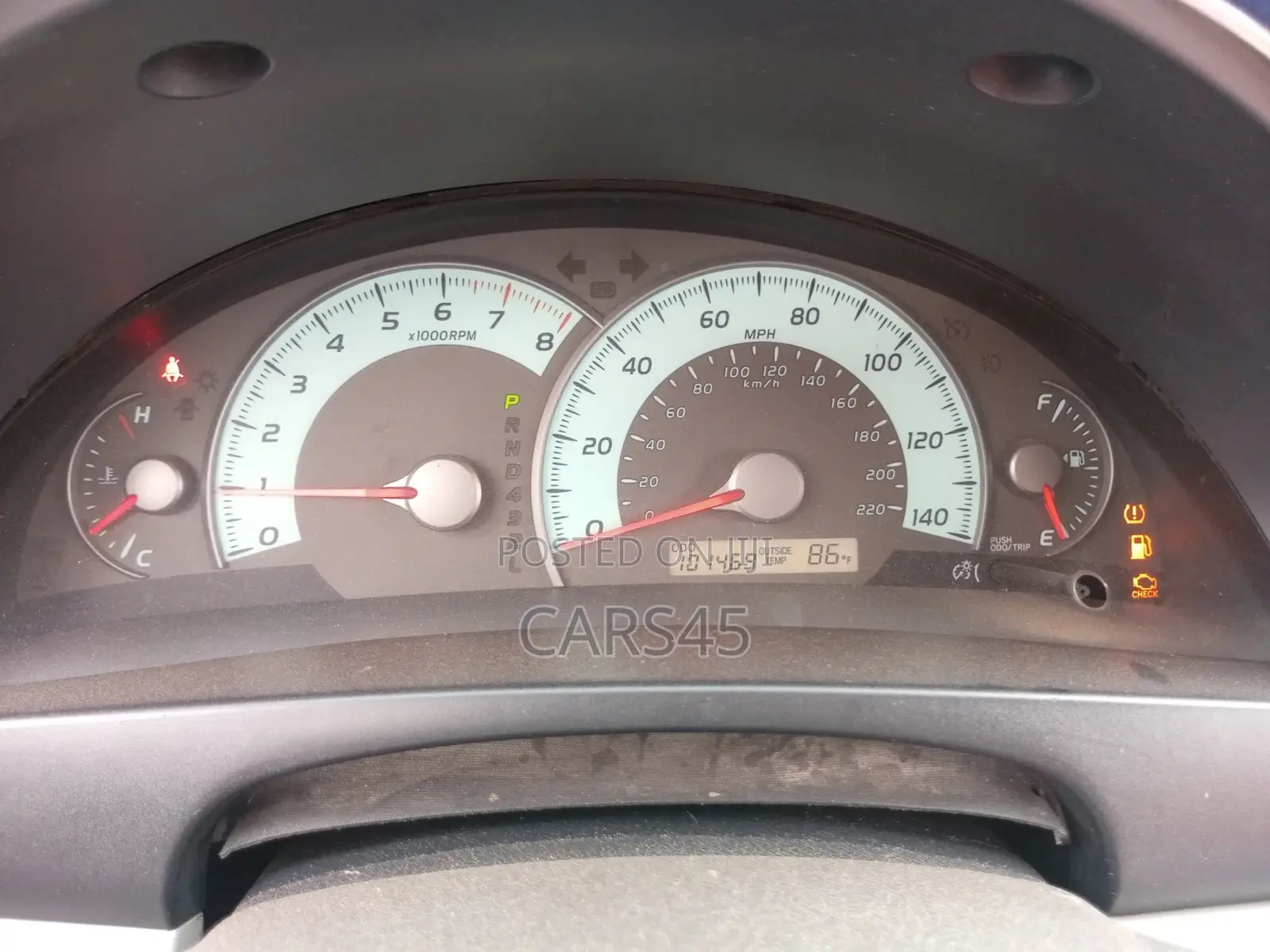 Toyota Camry 2008 Blue