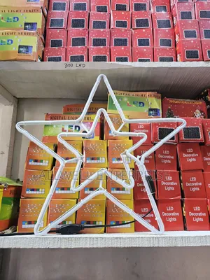 Double Star Motif Christmas Decoration Light
