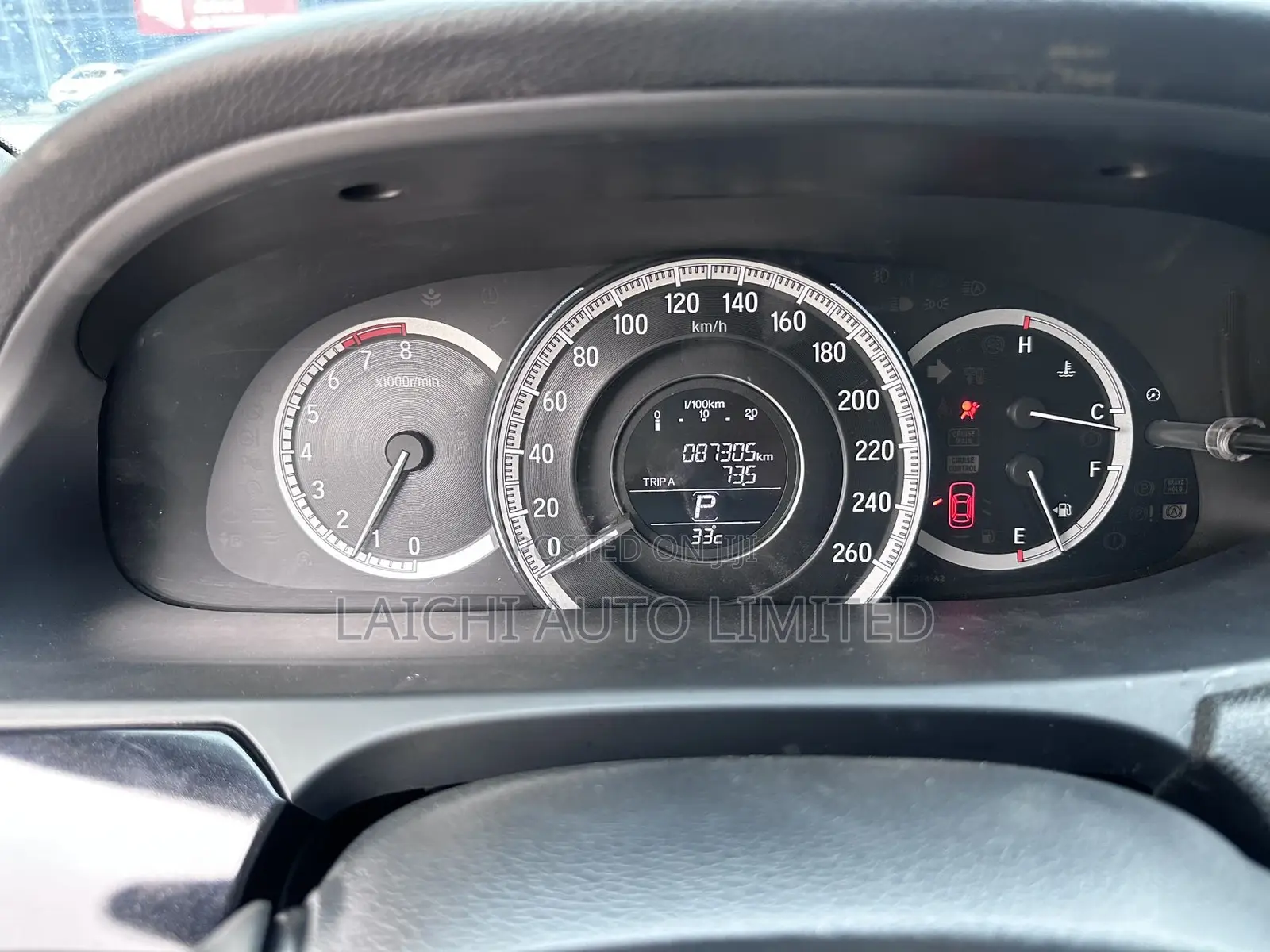 Honda Accord 2016 Black