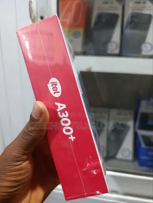 New Itel A300+ 128 GB Black