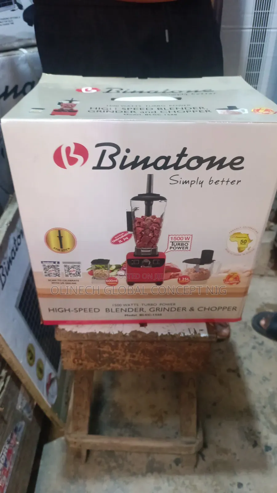 3 Liters Binatone Turbo Blender