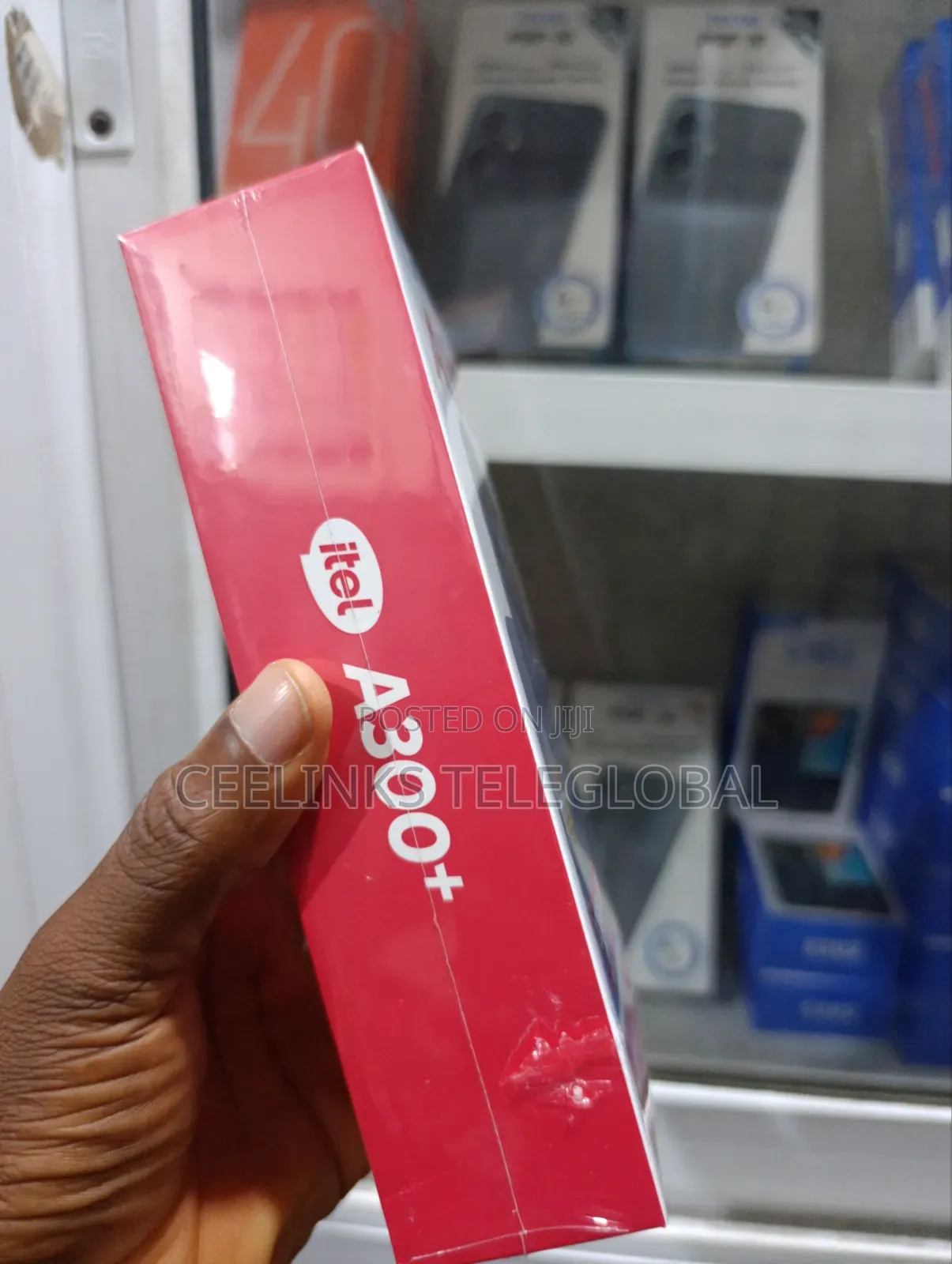 New Itel A300+ 128 GB Blue