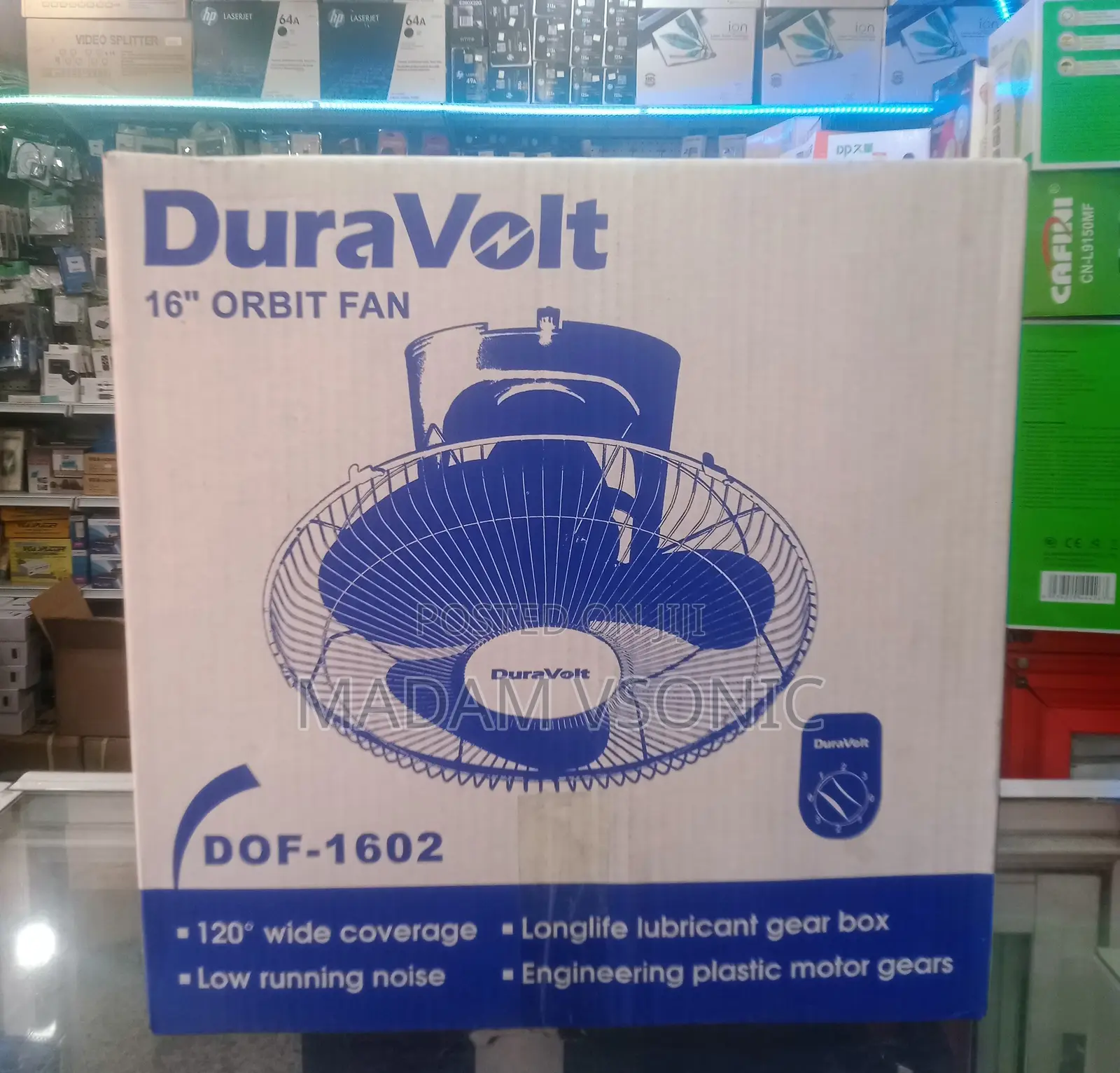 Duravolt 16 Inch Orbit Ceiling Fan