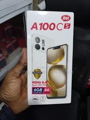New Itel A100C 64 GB Black