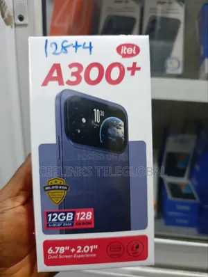 New Itel A300+ 128 GB Gray