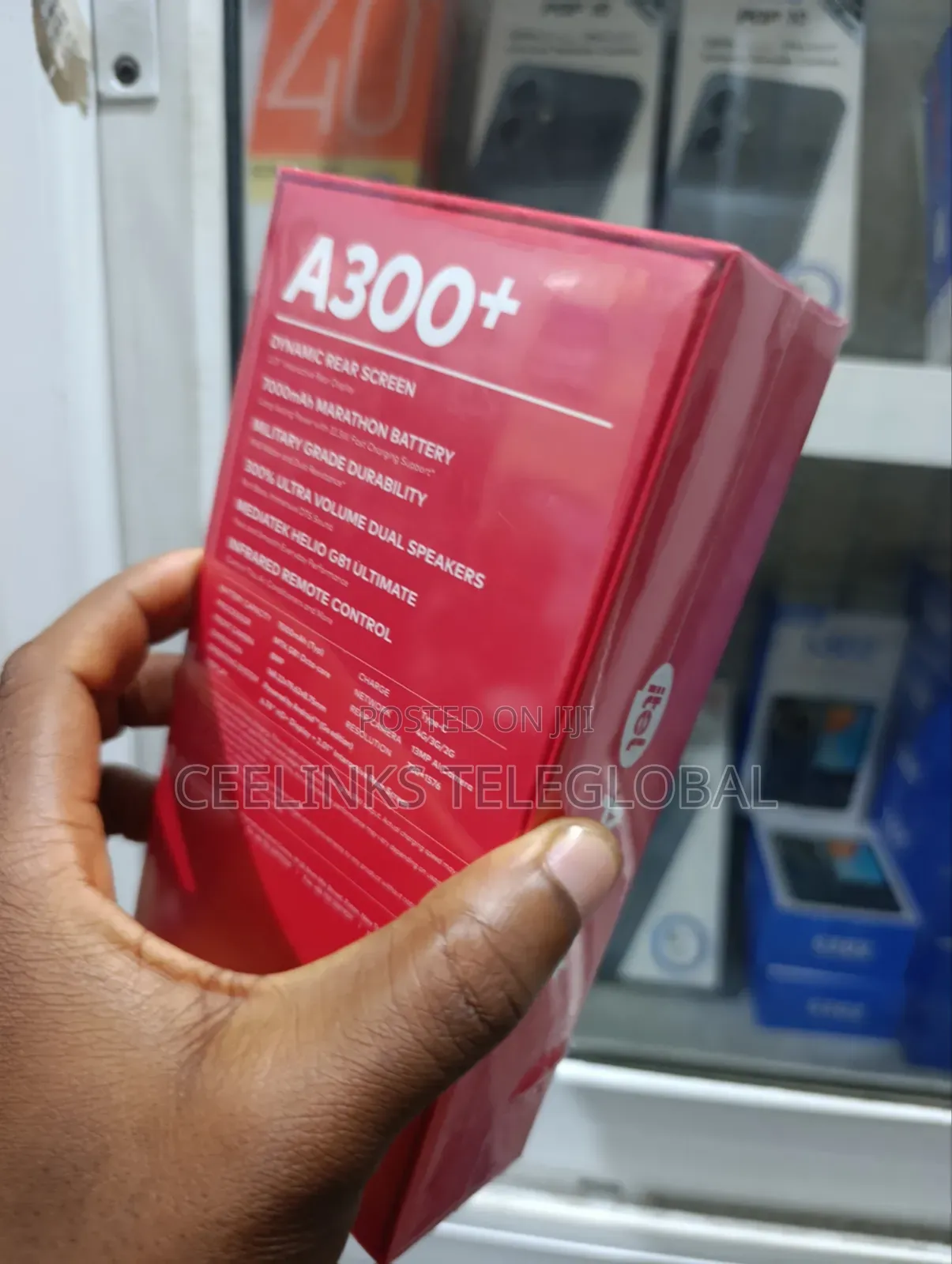 New Itel A300+ 128 GB Gray