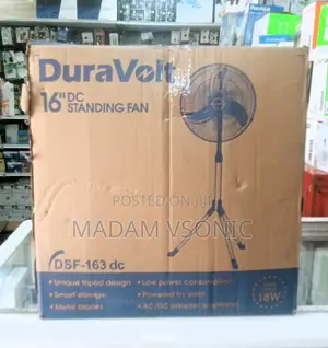 Duravolt 16 Inch DC Stanging Fan DSF-163dc