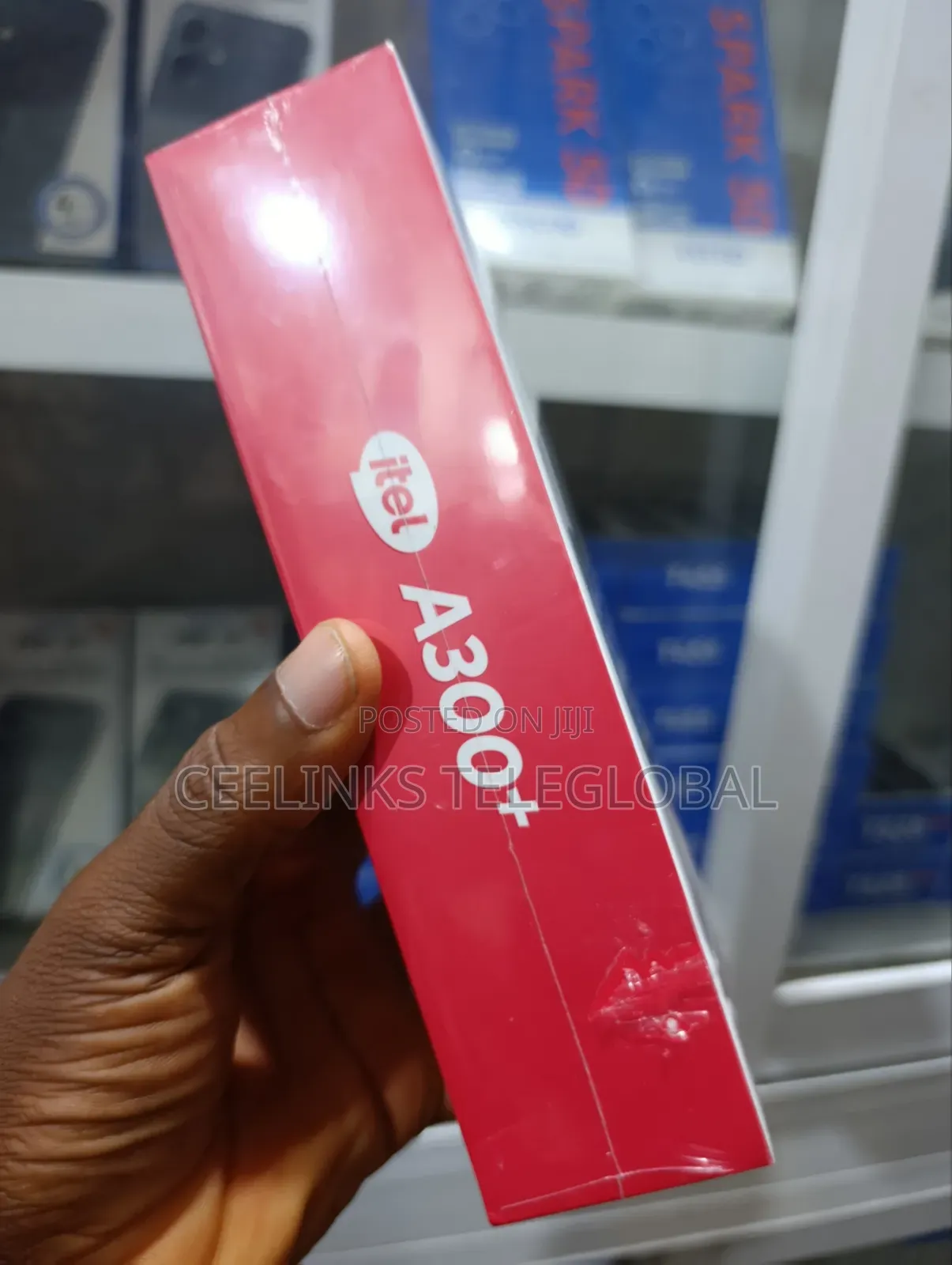 New Itel A300+ 128 GB White