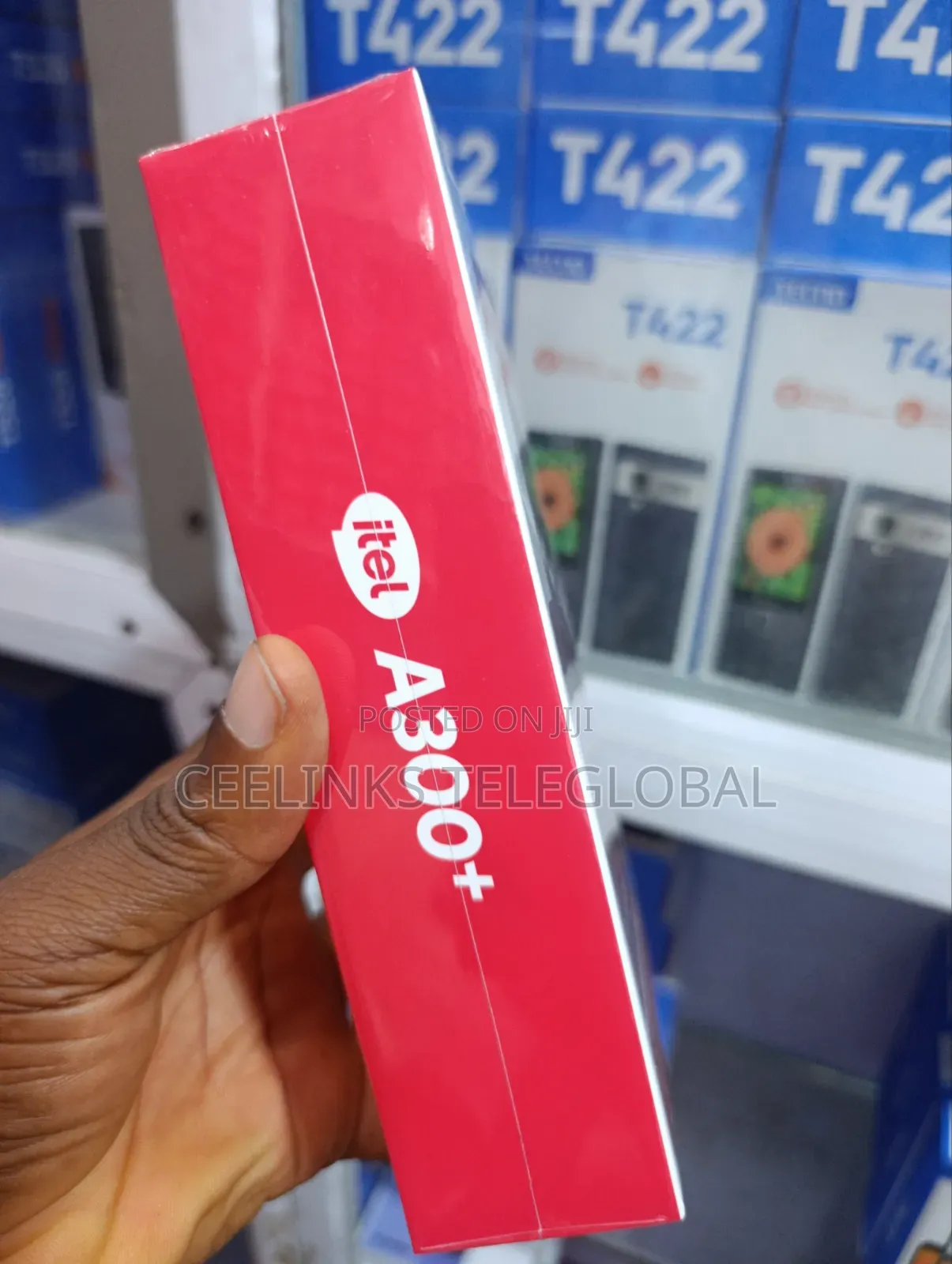New Itel A300+ 64 GB Black