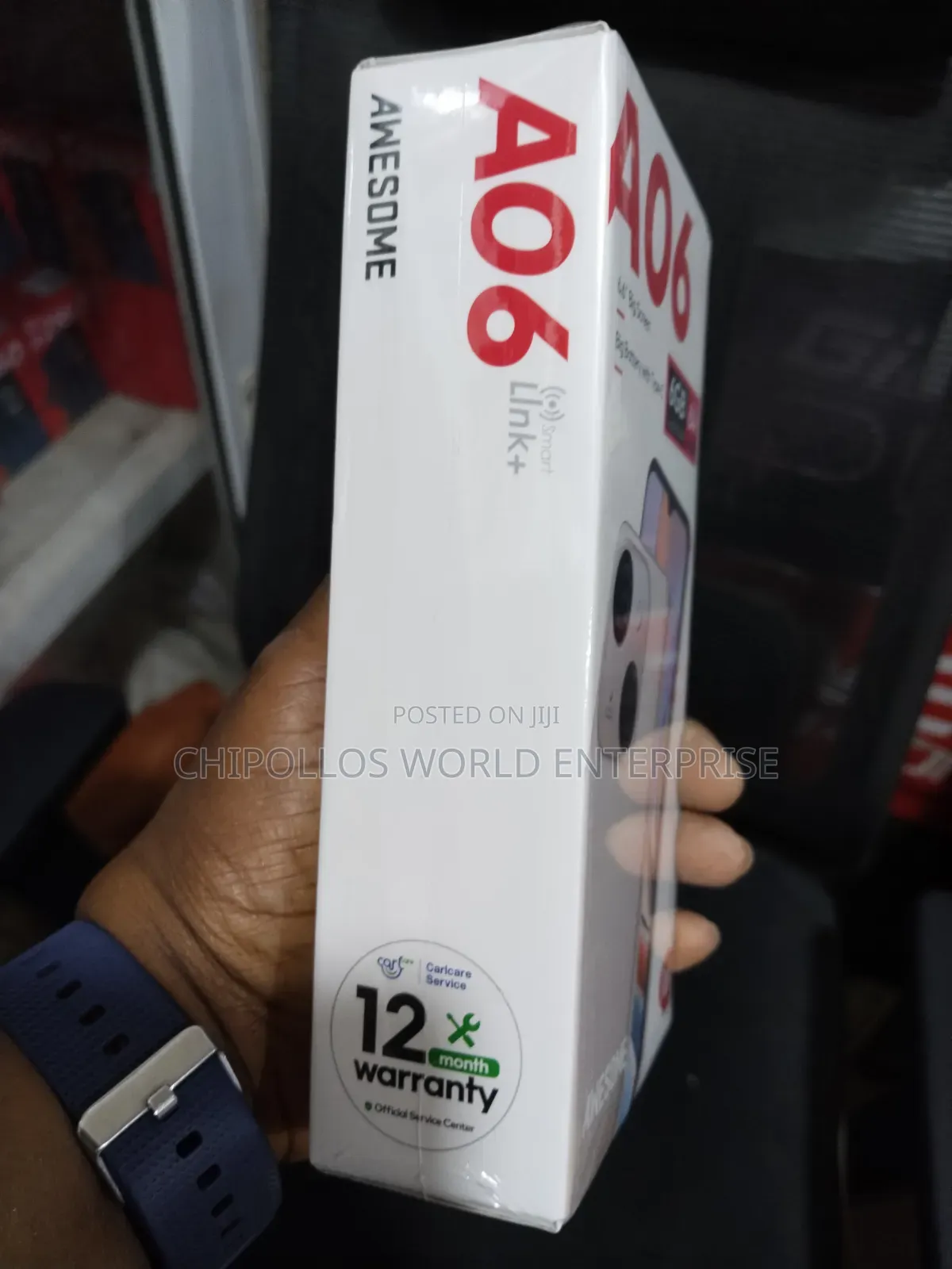 New Itel A06 64 GB Black