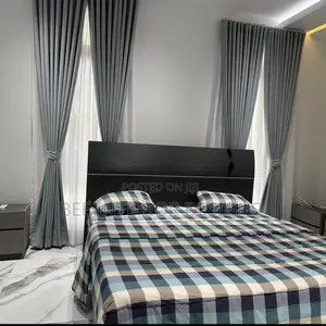 Plain Gray Curtain