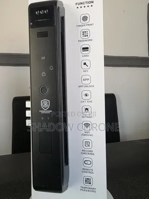 Smart Door Lock With Fingerprint, Face ID & Password