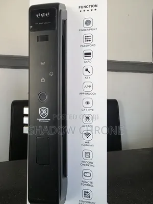 Digital Smart Door Lock With Fingerprint & App Unlock