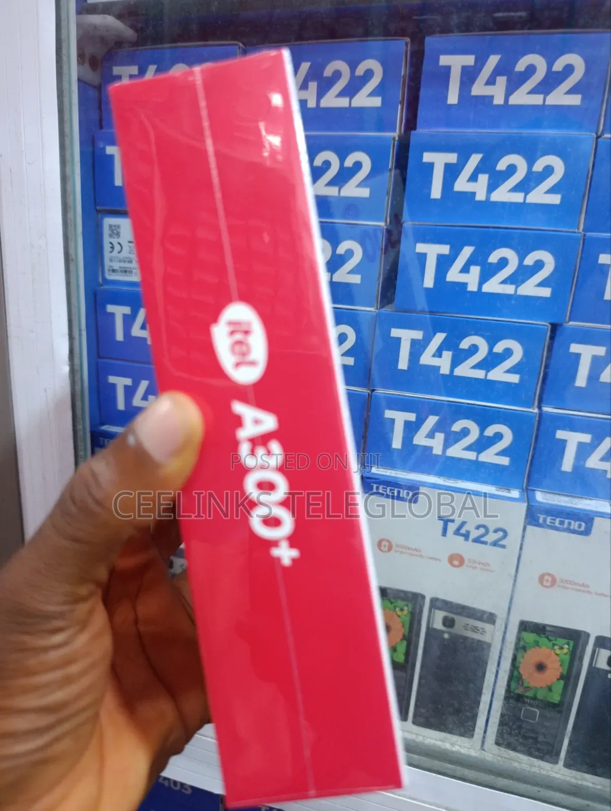 New Itel A300+ 64 GB Black