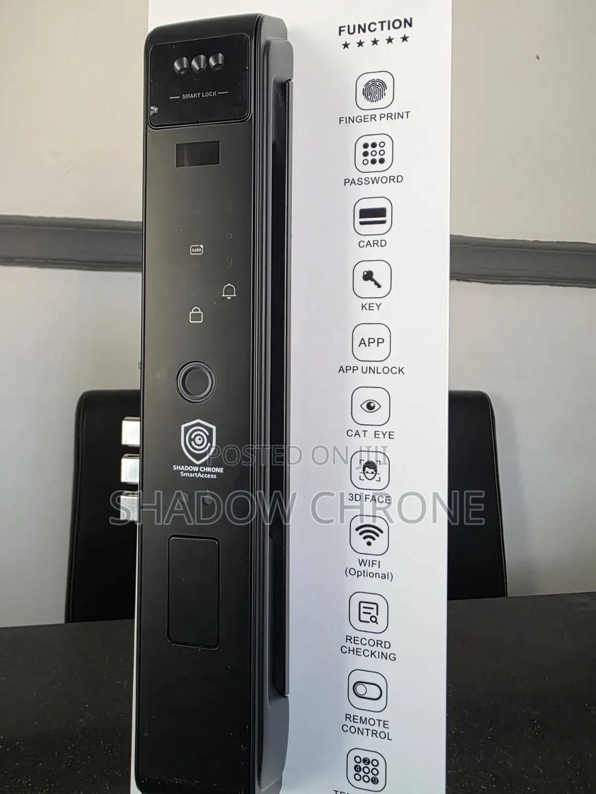 3D Face Recognition Smart Door Lock With Multiple Access