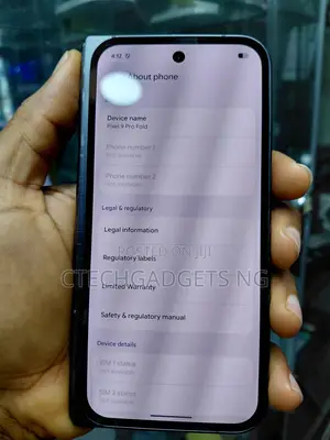Google Pixel 9 Pro Fold 256 GB Black