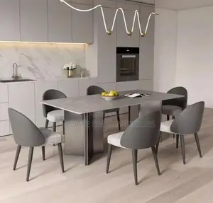 New Imported Luxurious 6 Seaters Marble Top Dining Table.