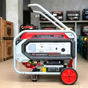 Maxmech 5.5KVA Key Start Petrol Generator – Reliable Power Supply