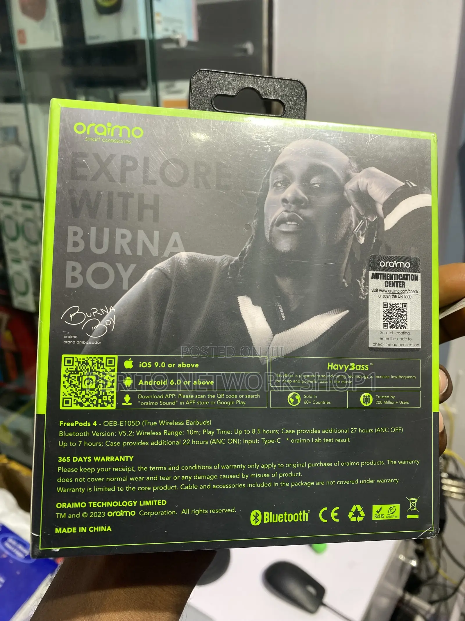 Oraimo Free Pods 4