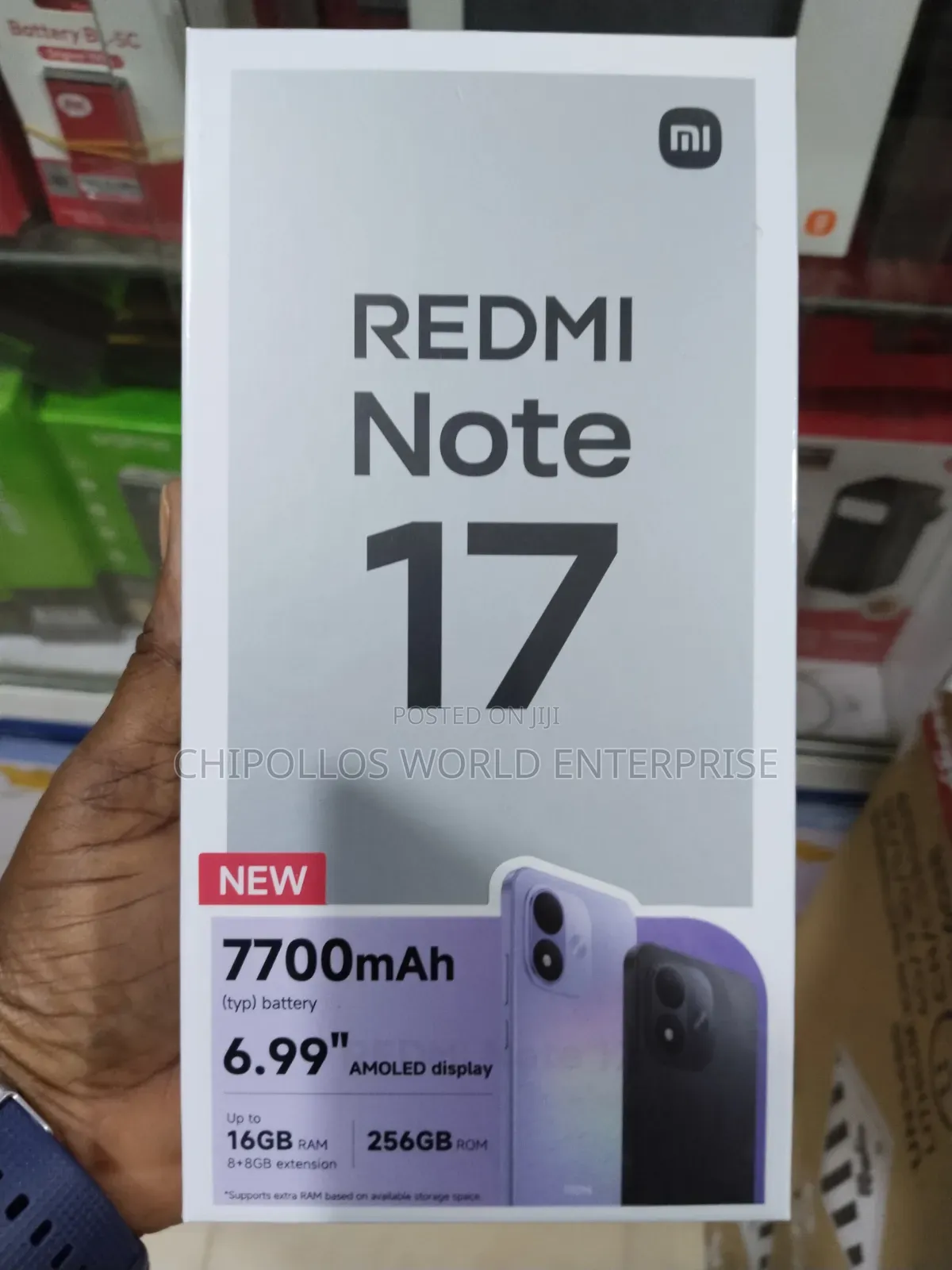 New Xiaomi Redmi Note 17 4G 256 GB Black